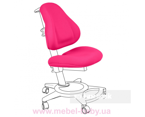 Чехол для кресла Bravo Chair cover Pink FUNDESK