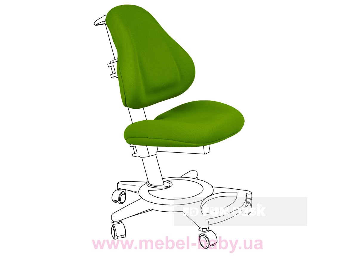 Чехол для кресла Bravo Chair cover Green FUNDESK