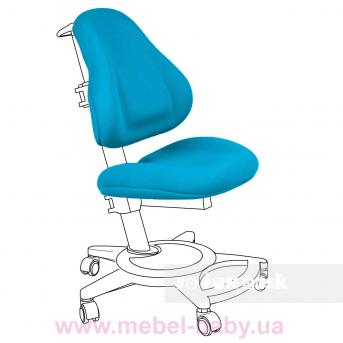 Чехол для кресла Bravo Chair cover Blue FUNDESK