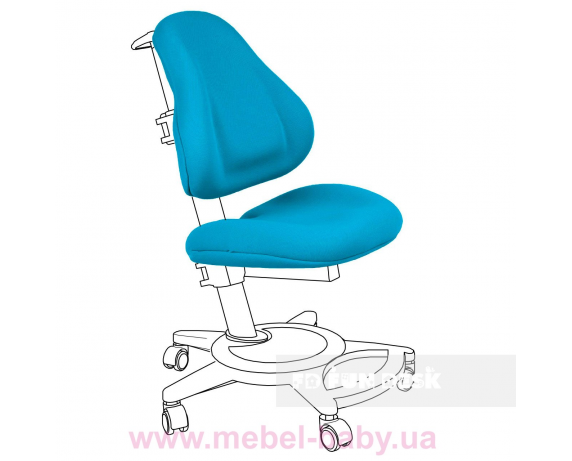 Чехол для кресла Bravo Chair cover Blue FUNDESK