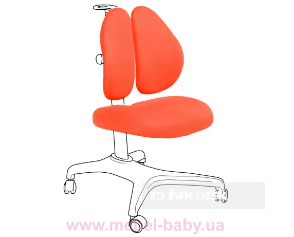 Чехол для кресла Bello II Chair cover Orange FUNDESK
