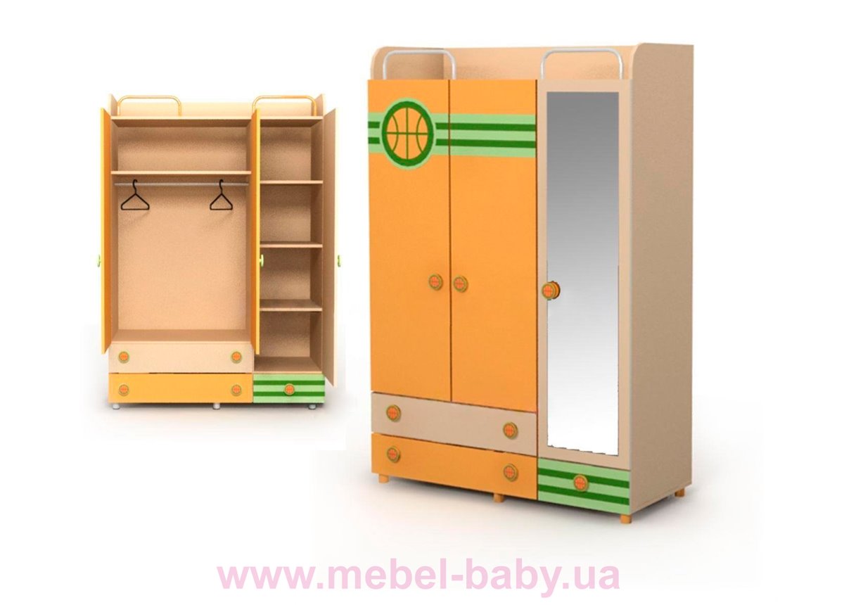 Трехдверный шкаф Bs-03