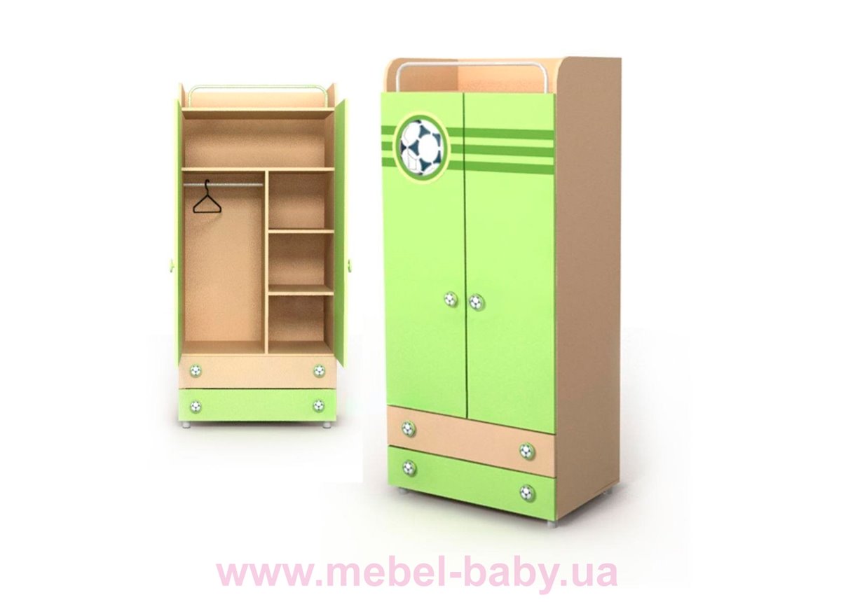 Двухдверный шкаф Bs-02-1