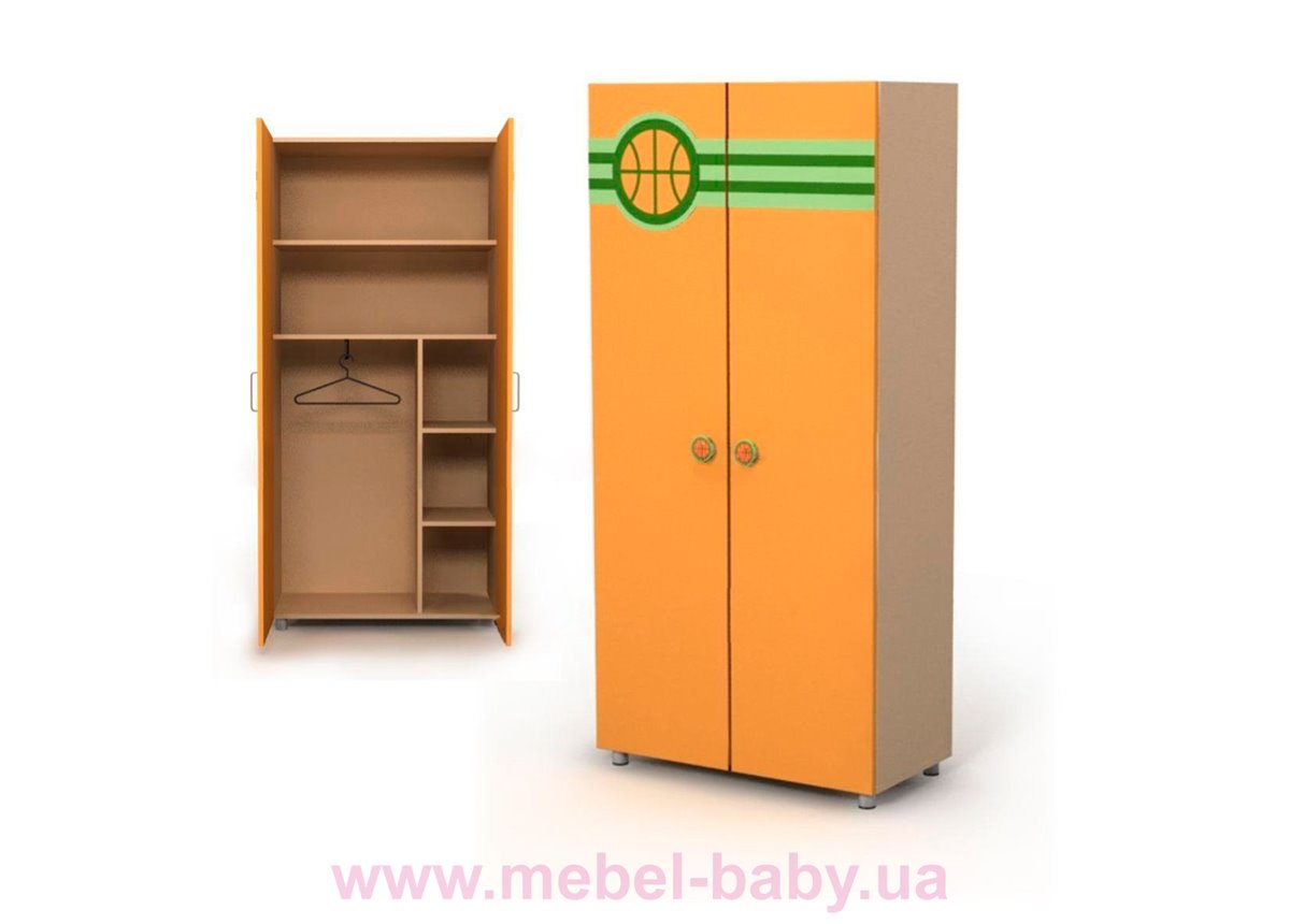 Двухдверный шкаф Bs-02-3