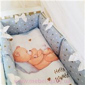 Комплект Happy Baby мальчик голубой (7 предметов) Маленькая Соня