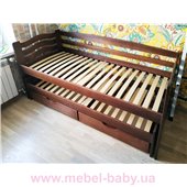 Кровать Мальвина с выдвижным спальным местом Дримка 80x200