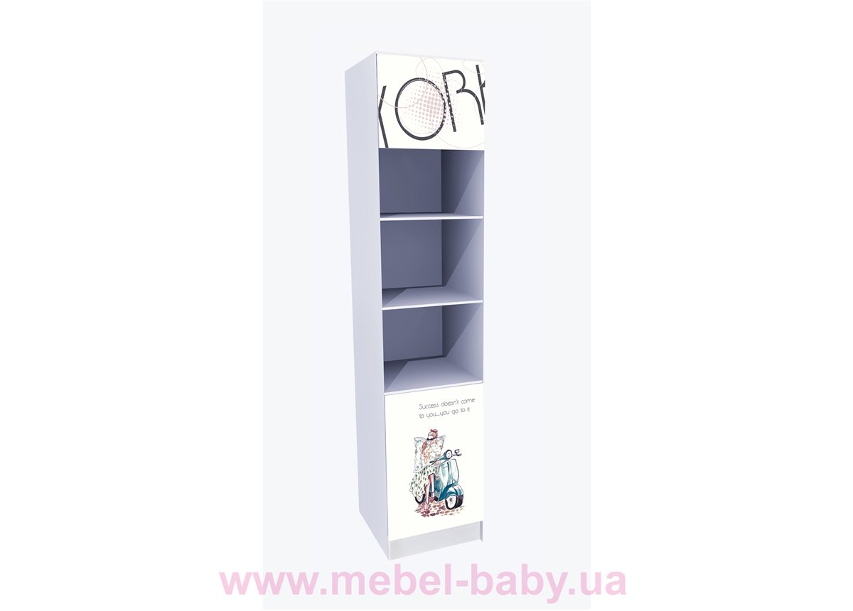 Пенал с двумя дверками Вояж-2 50x45x211