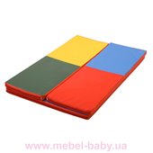 Гимнастический мат складной  Мат домино 120х160x4 см Sportbaby