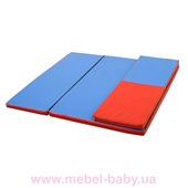 Гимнастический мат складной  Мат домино 120х160x4 см Sportbaby