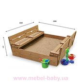 Детская песочница 28 100х100см Sportbaby