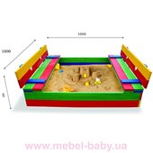 Детская песочница 29 размер 100х100см Sportbaby