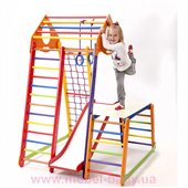 Детский спортивный комплекс  BambinoWood Color Plus 1-1 SportBaby