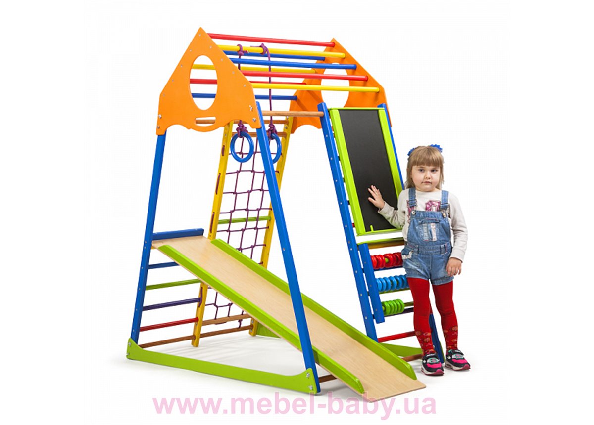Детский спортивный комплекс KindWood Color Plus SportBaby