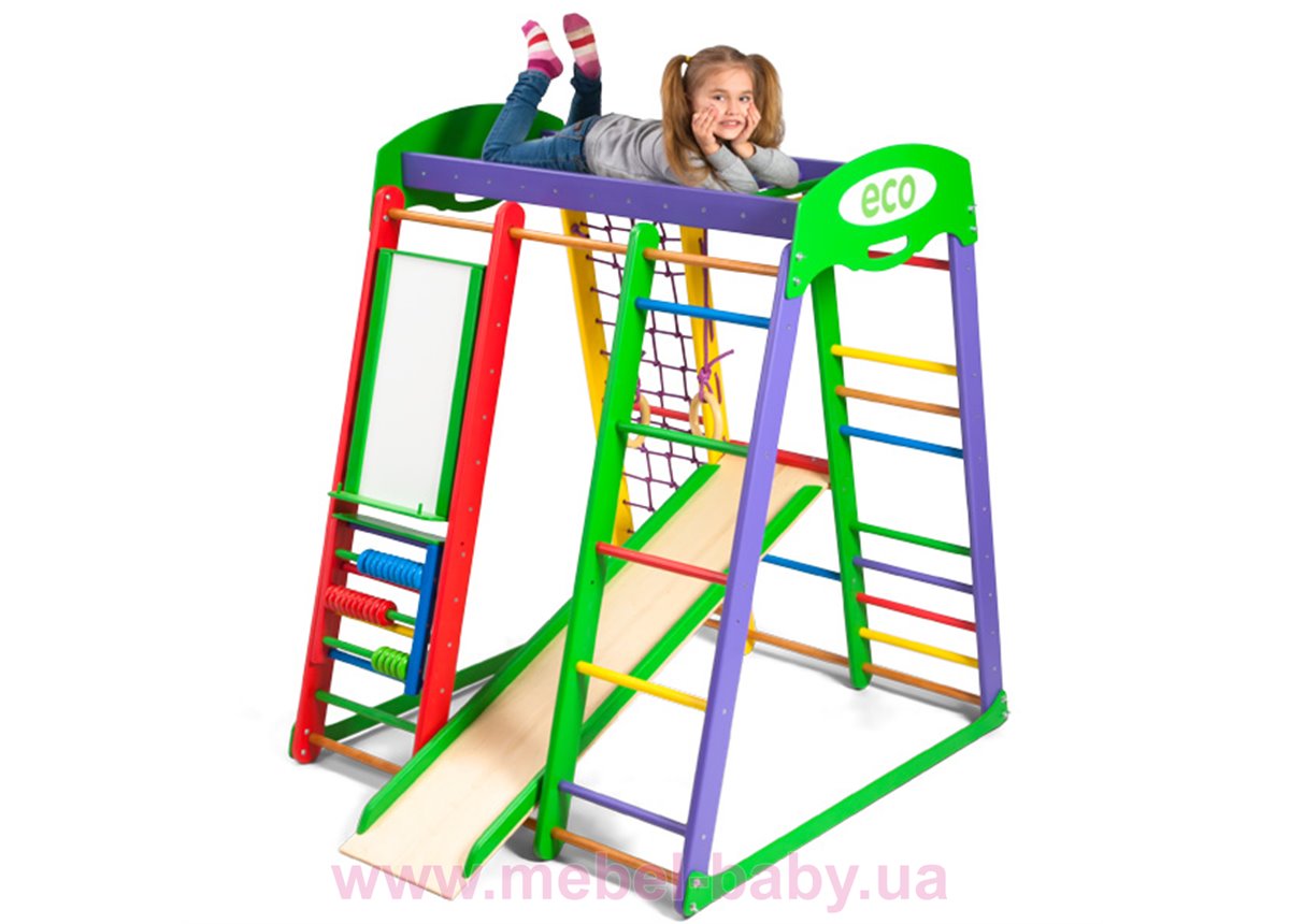 Спортивный комплекс для дома «Акварелька» SportBaby