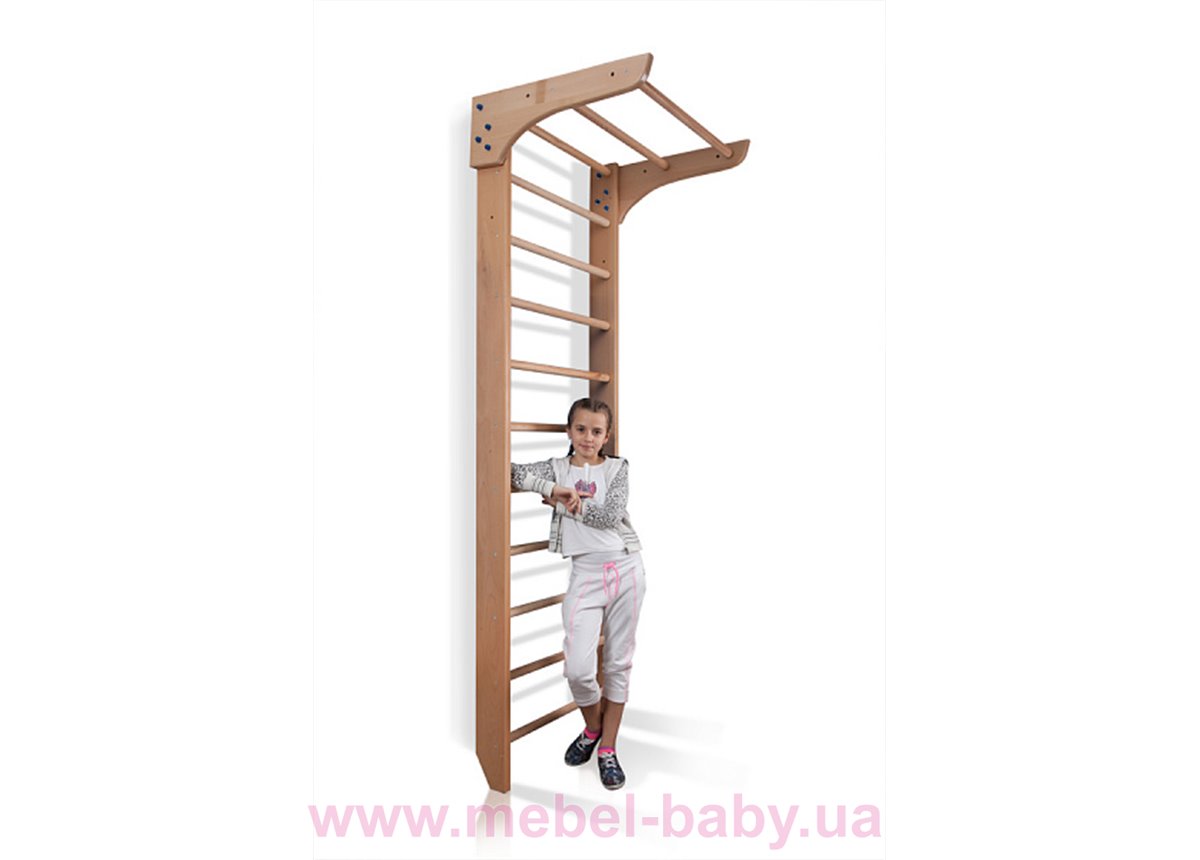 Шведская стенка  с турником - «Bambino 1-240»  SportBaby