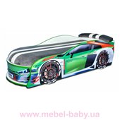 Кровать машина AUDI Turbo 80х180 без подъемного механизма  MebelKon