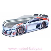 Кровать машина AUDI Turbo 80х180 без подъемного механизма  MebelKon