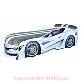 Кровать машина BMW Turbo 70х150 без подъемного механизма  MebelKon