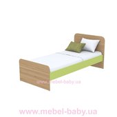Кровать (матрас 800*1600) кв-11-9 коричневая