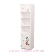 Пенал с тремя ящиками Гламур MebelKon 50x40x211