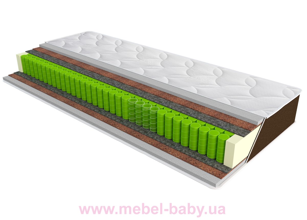 Ортопедический матрас Sleep and Fly Organic Omega EMM 80x190