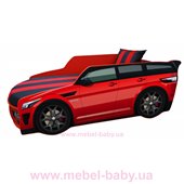 Кровать-машинка Range Rover серии PREMIUM Viorina Deko 1800 800 мм. + мякий спойлер+подушка