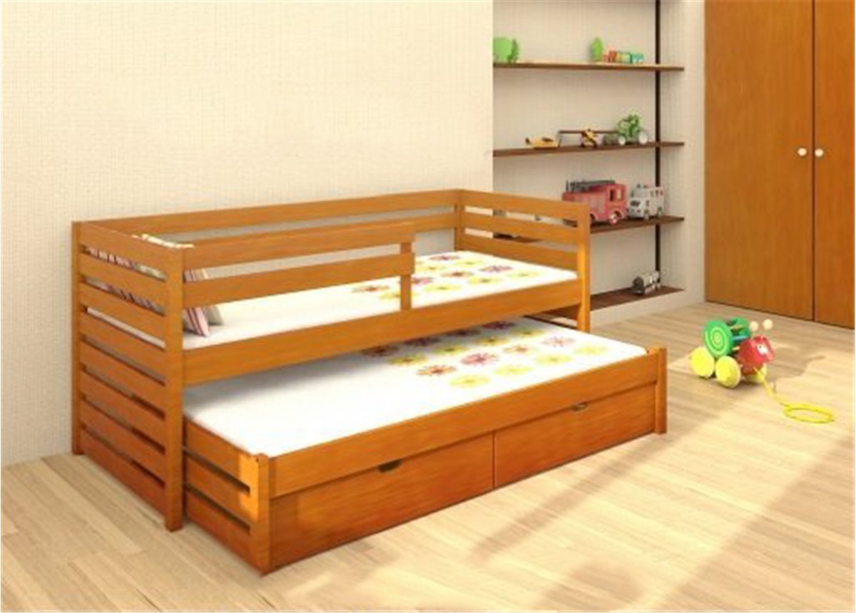 Кровать Симба с выдвижным спальным местом 90x190