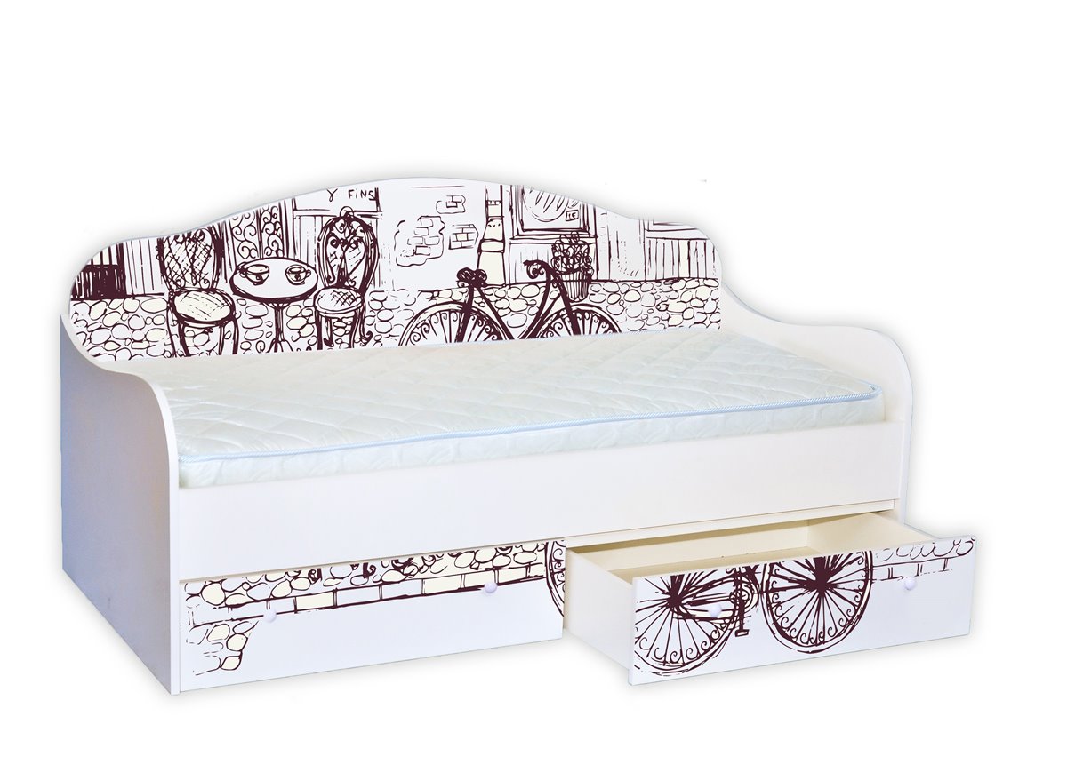 Кровать-диванчик Винтаж MebelKon 80х160