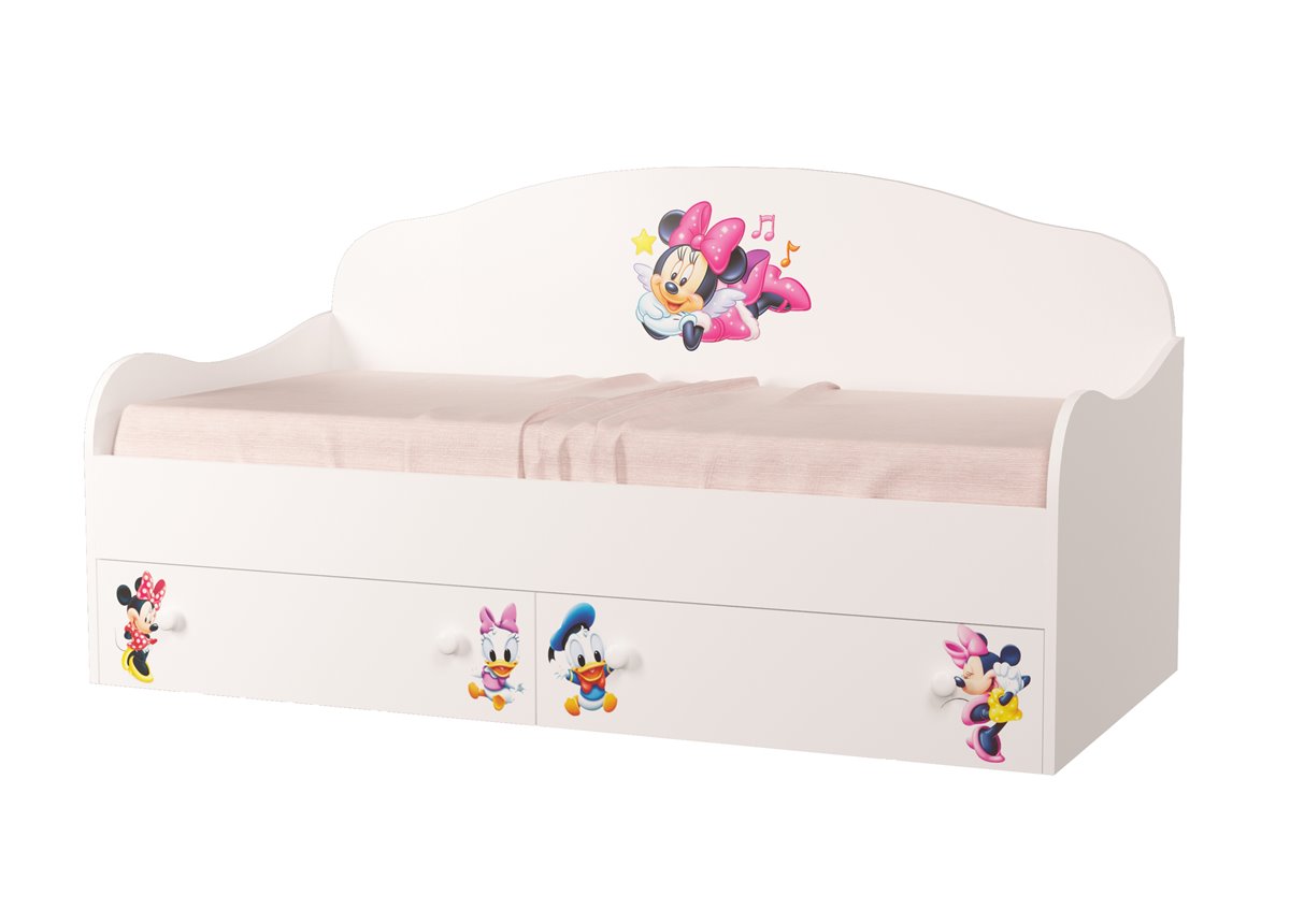 Кровать-диванчик "Минни Маус" 90х190 MebelKon