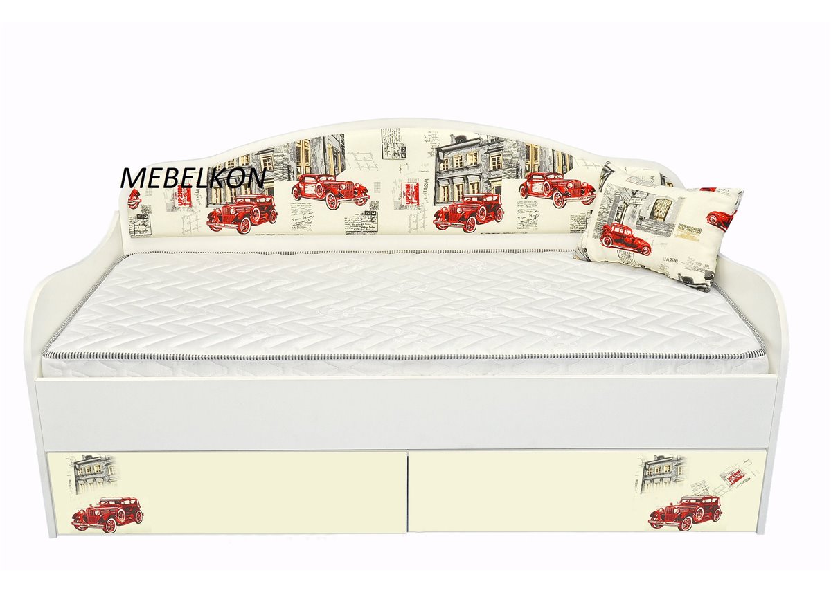 Тахта Машина с ящиком MebelKon 170x80