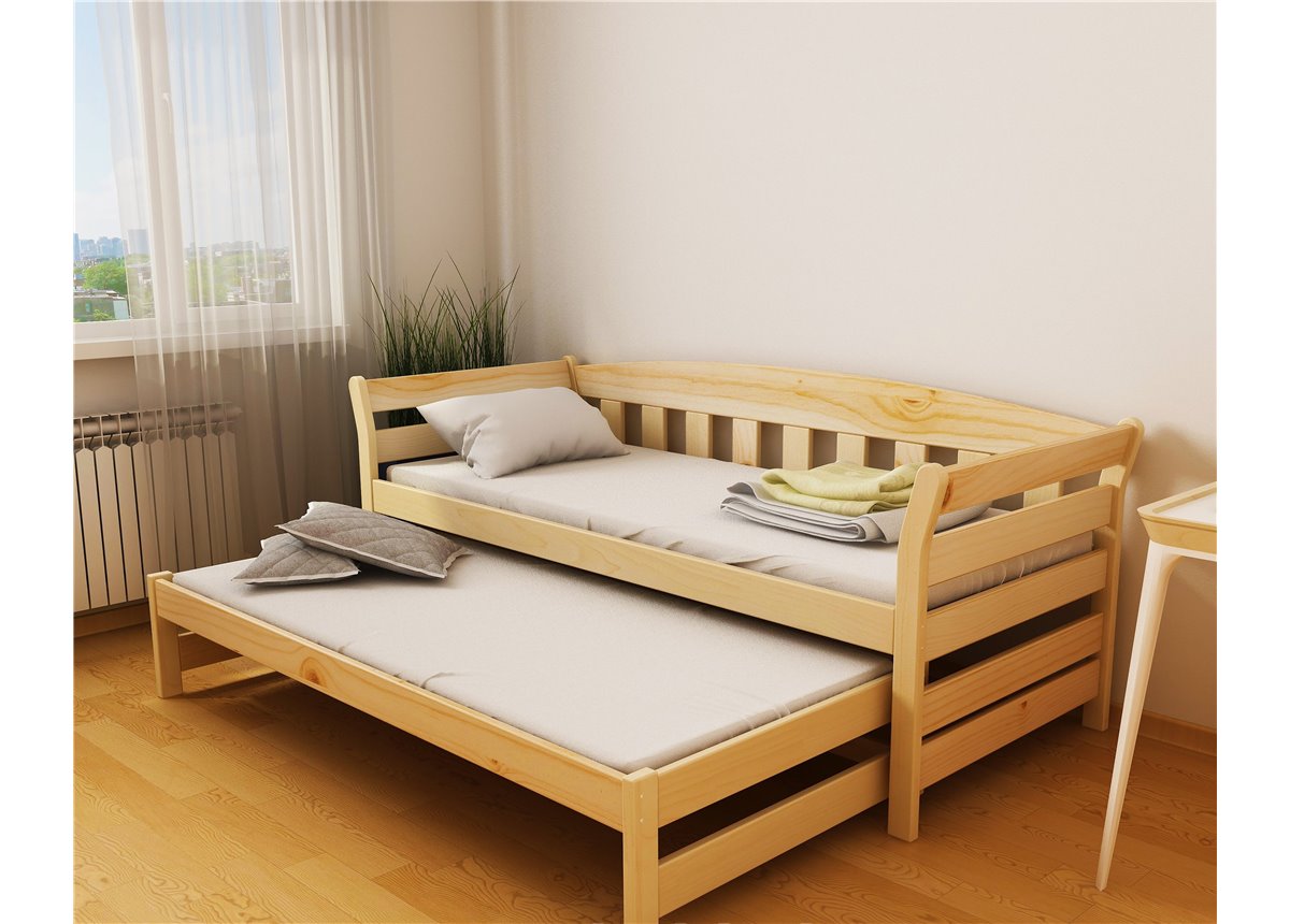 Кровать-диванчик Тедди Дуо с доп. спальным местом (масcив) Луна 80x200