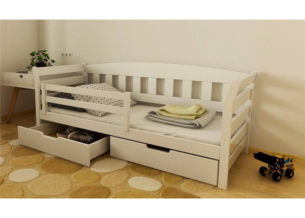 Кровать-диванчик Тедди 1-спальная (масcив) Луна 90x200