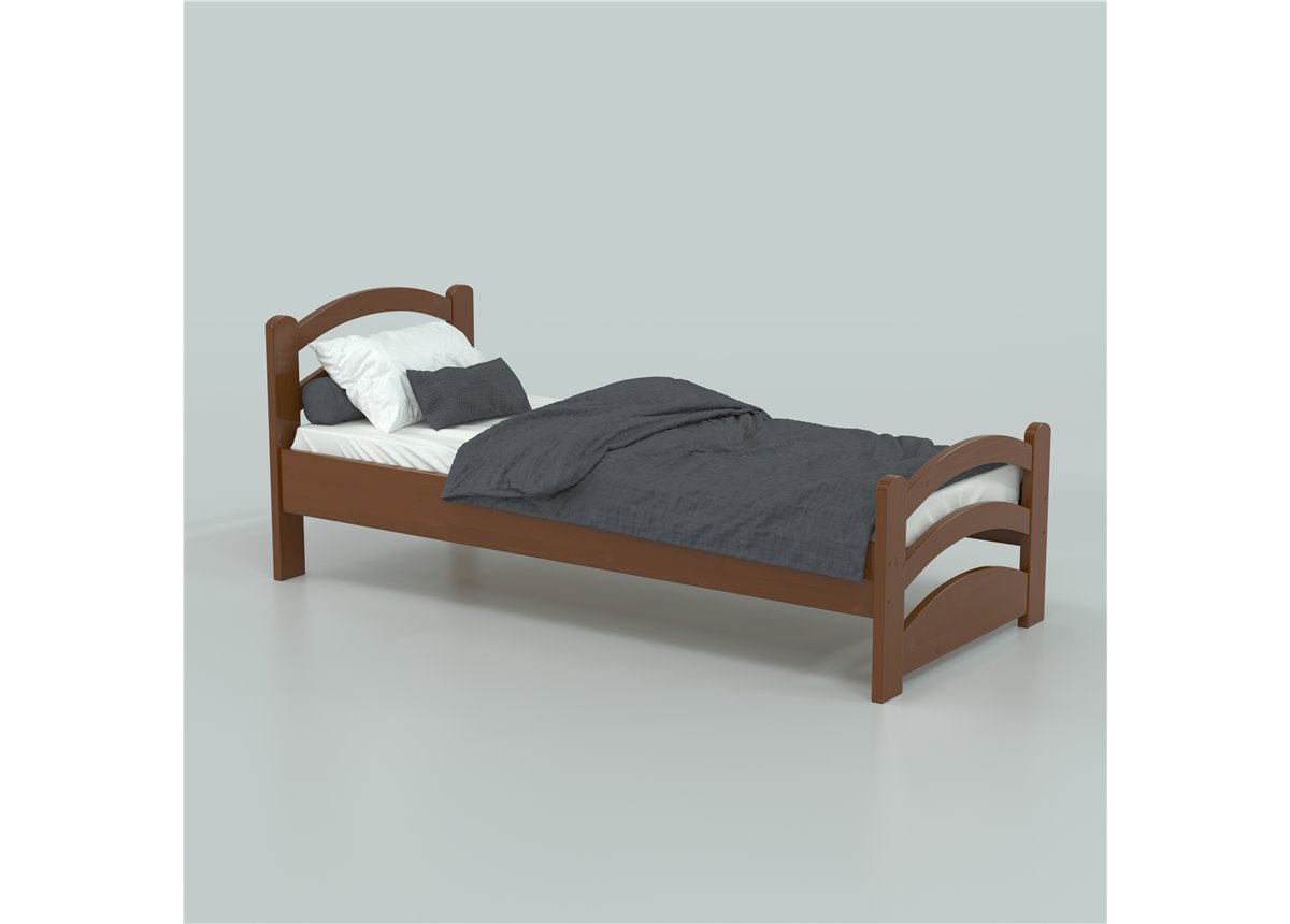 Кровать Барни (масcив) Луна 90x160