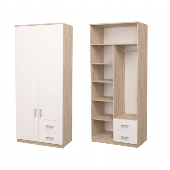 Шкаф Винни 2 Комбинированный 211x90x50
