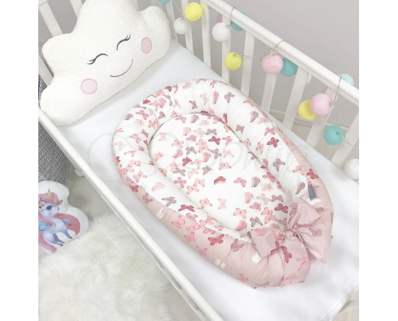 Кокон Baby Design Бабочки Маленькая Соня 65x30