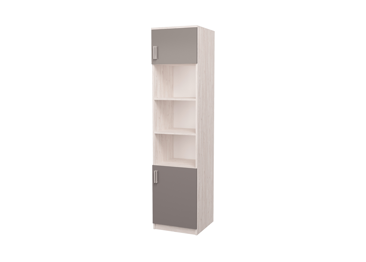 Пенал Junior Дуб Шервуд/Белый 211x40x50 MebelKon Пенал Junior Дуб Шервуд/Белый 211x40x50 MebelKon