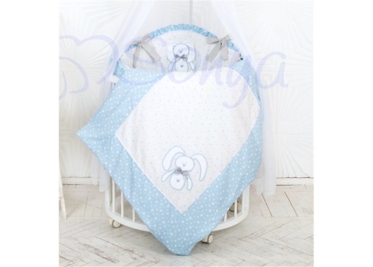 Комплект Lucky star голубой (6 предметов) Маленькая Соня