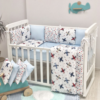 Комплект Baby Design Аэроплан (6 предметов) Маленькая Соня