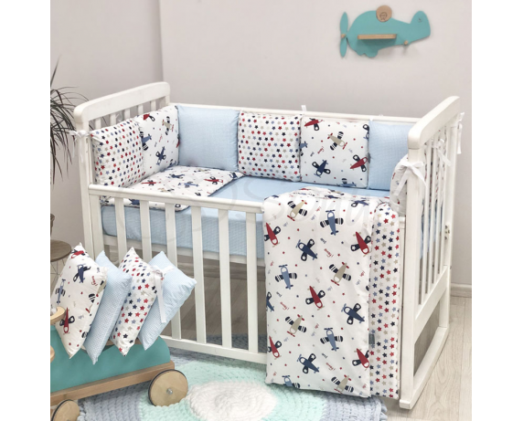 Комплект Baby Design Аэроплан (6 предметов) Маленькая Соня