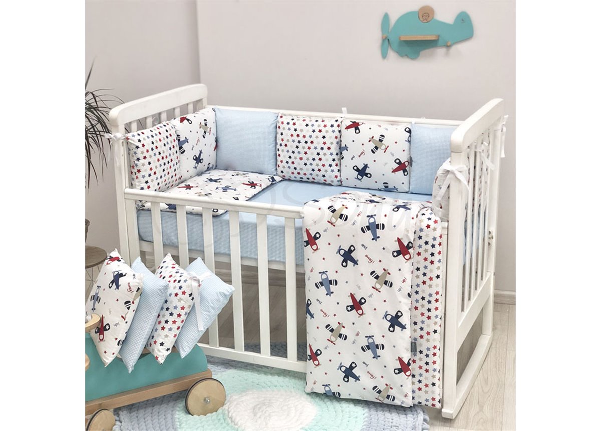 Комплект Baby Design Аэроплан (6 предметов) Маленькая Соня