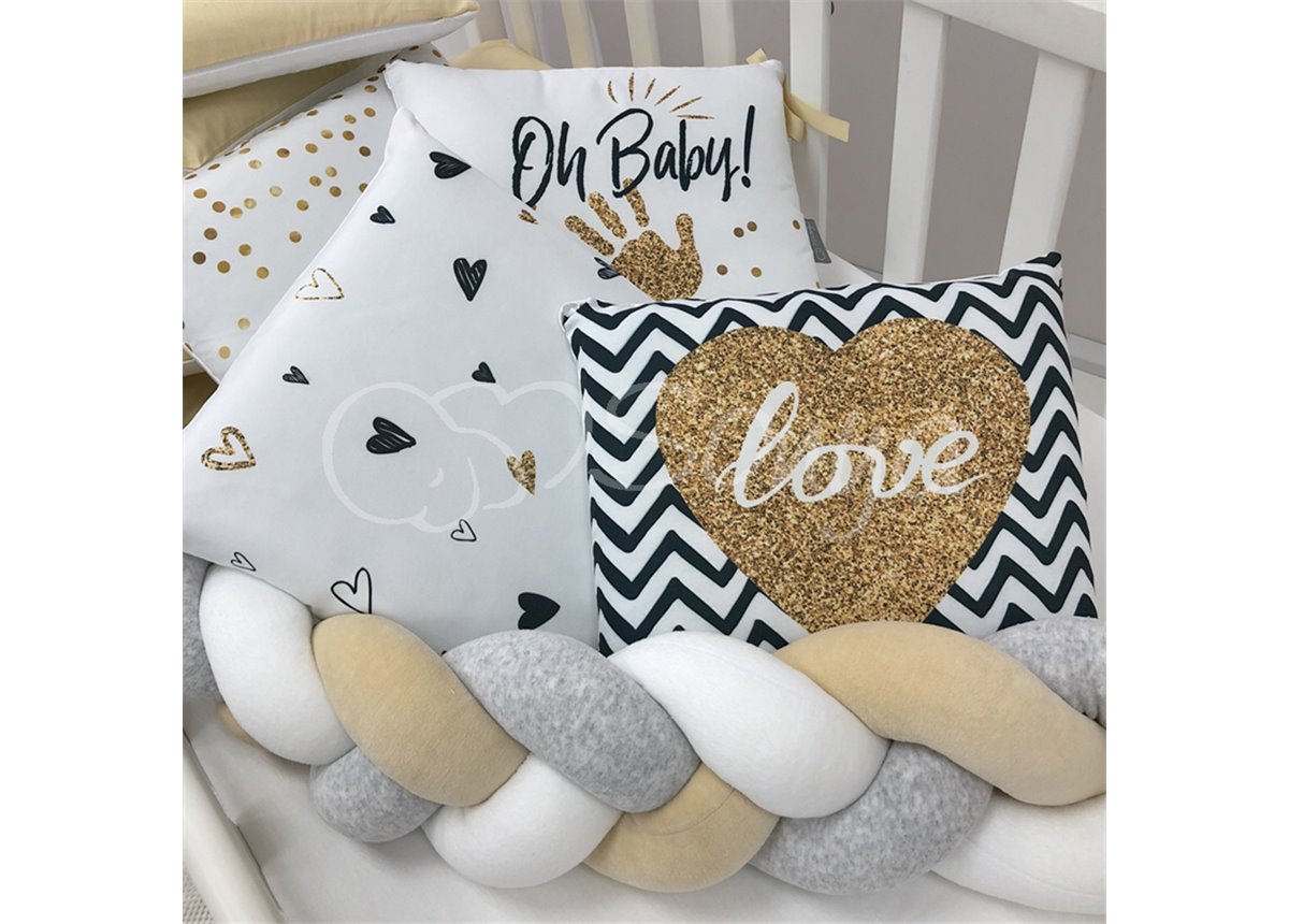 Бортики Art Design + Коса + простынь Oh Baby Маленькая Соня