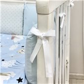 Бортики Baby Design Коты в облаках голубой Маленькая Соня