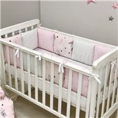 Бортики Baby Design Коты в облаках розовый Маленькая Соня