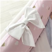 Бортики Happy Baby+ простынь розовый Маленькая Соня