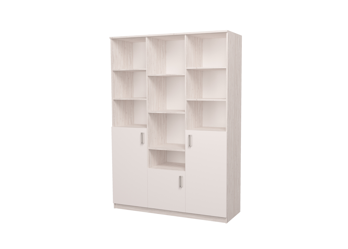 Шкаф тройной Junior Аляска/Белый MebelKon