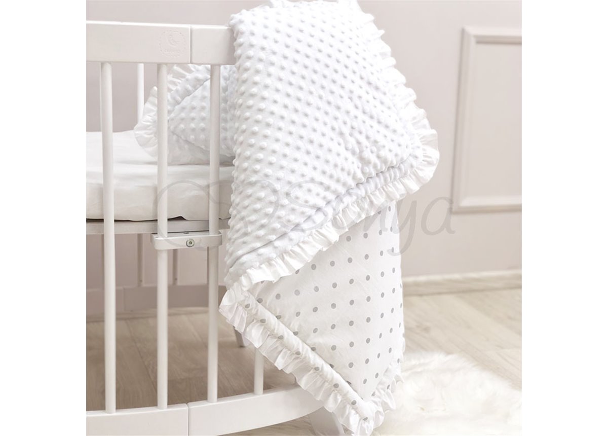 Плед конверт Shine серебро 80х100 Маленькая Соня