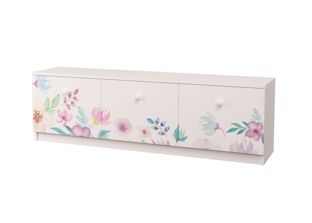 Тумба под телевизор Цветы MebelKon