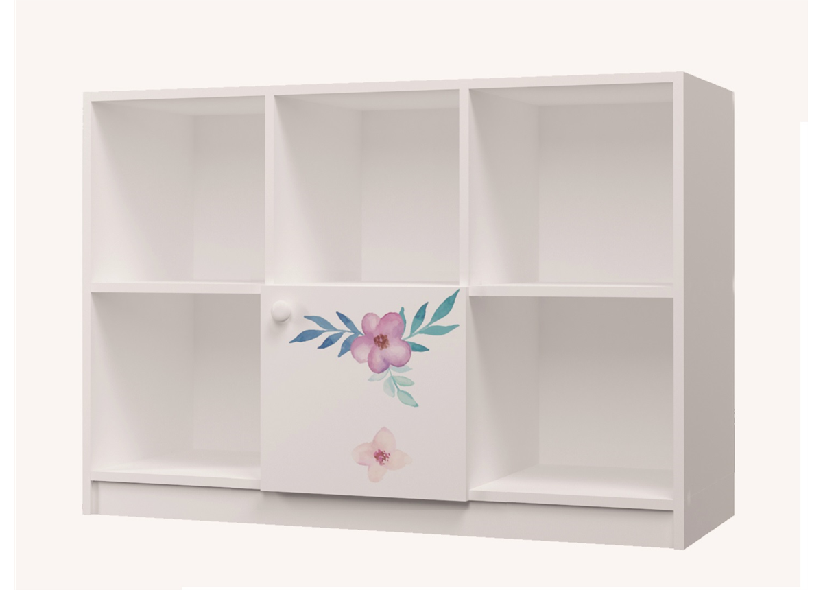 Стеллаж-1 Цветы MebelKon