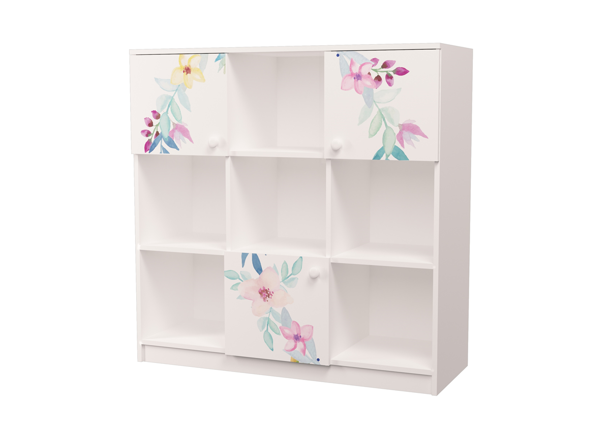 Стеллаж-3 Цветы MebelKon