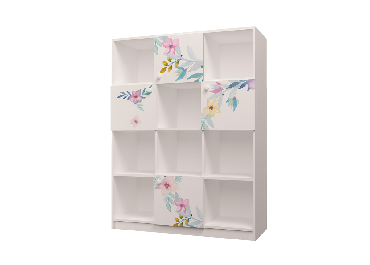 Стеллаж-4 Цветы MebelKon